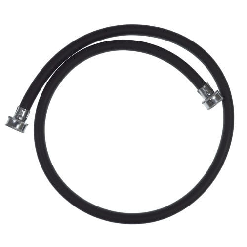 Universal Washer Fill Hose, Black Rubber, 48"